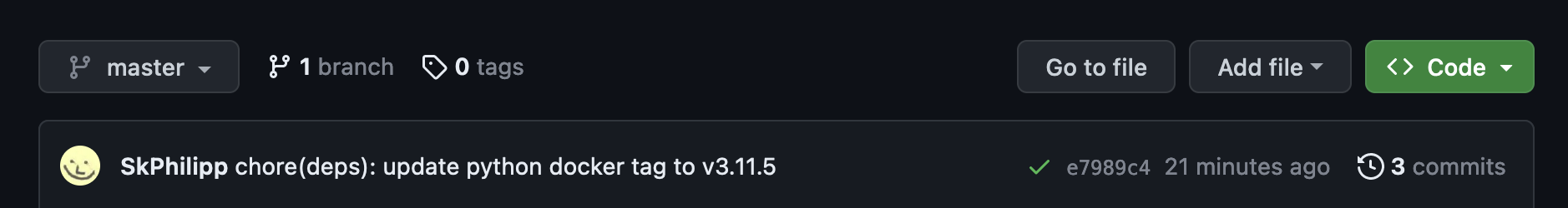 Renovate Merged to Master